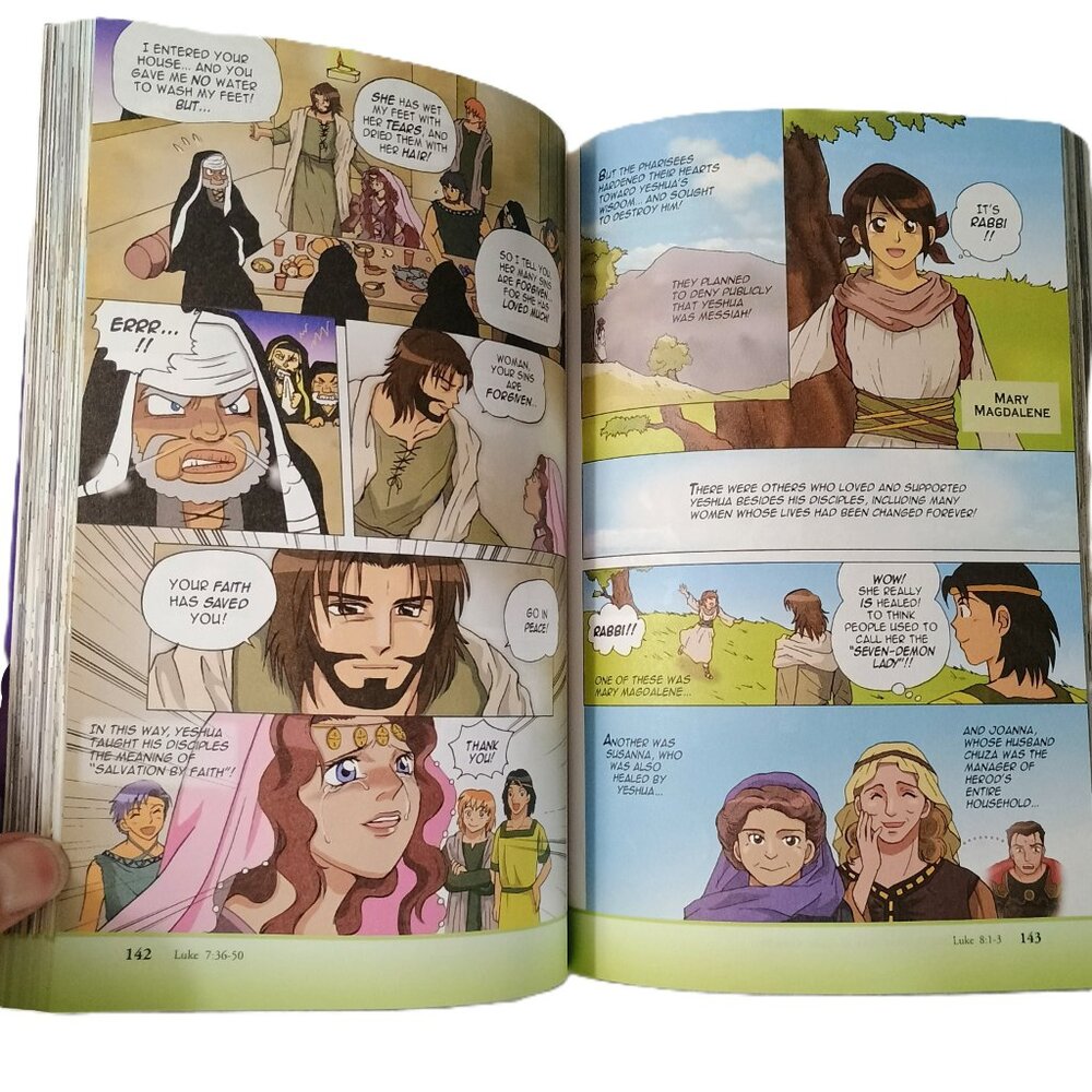 Title: Tyndale House Manga Messiah Paperback Graphic Novel Bible Story - Picture 2 of 2